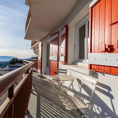 The Panoramic With Terrace And Exceptional View Appartement Font-Romeu-Odeillo-Via